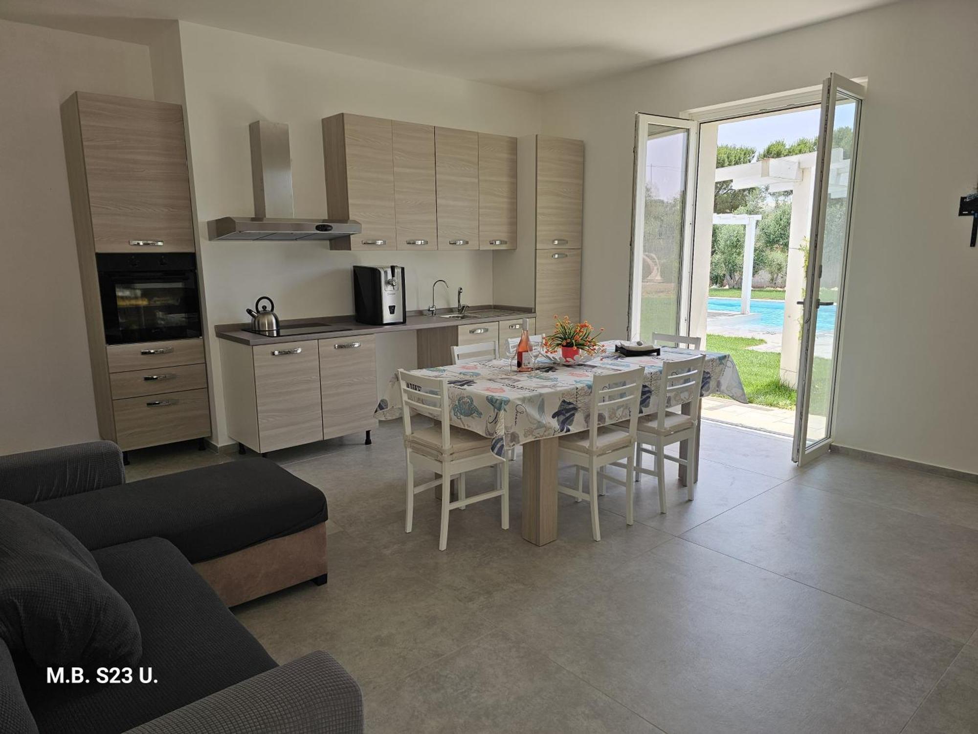 Villa Serena Piscina Tra Ulivi,6 Km Dalla Spiaggia Serranova Esterno foto